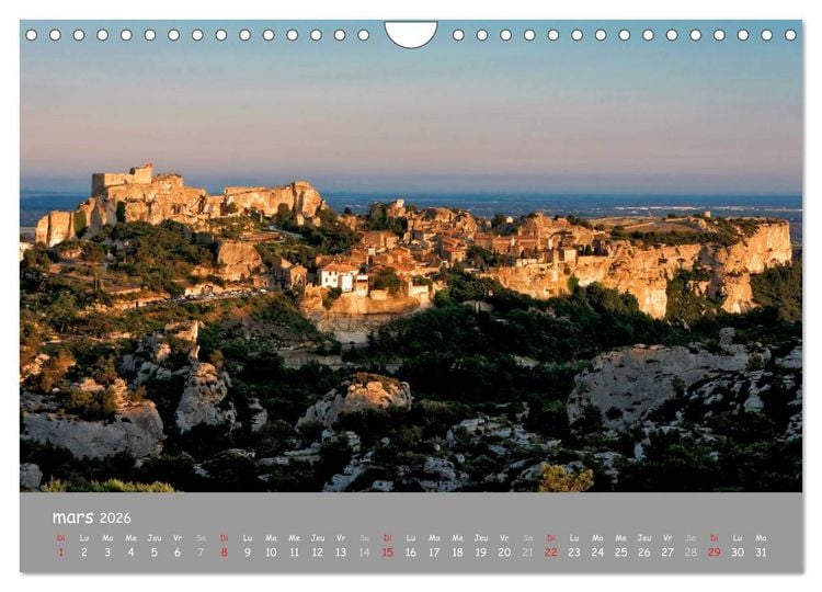 Produktbild: Grands sites de Provence (Calendrier mural 2026 DIN A4 vertical), CALVENDO calendrier mensuel