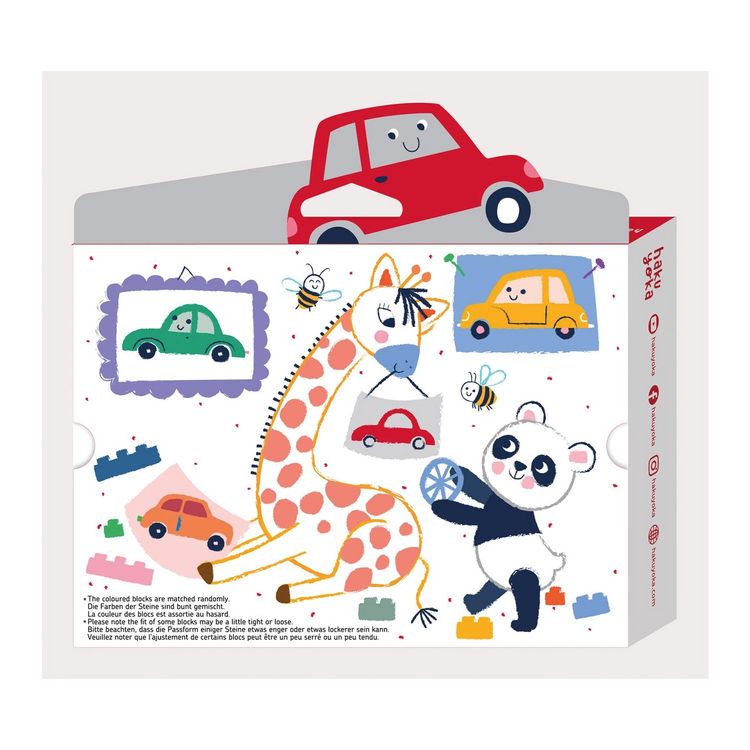 Produktbild: HAKUYOKA - Block-Wachsmalkreiden Auto