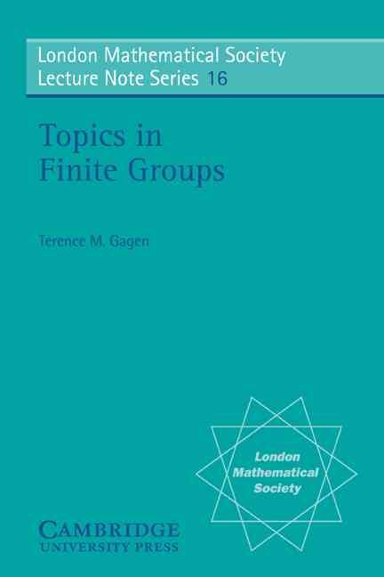 Produktbild: Topics in Finite Groups