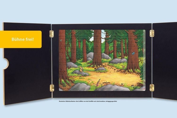 Produktbild: Bilderbuchkarten &raquo;Der Gr&uuml;ffelo&laquo; von Axel Scheffler und Julia Donaldson