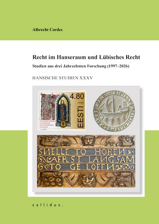 Produktbild: Recht im Hanseraum und L&uuml;bisches Recht
