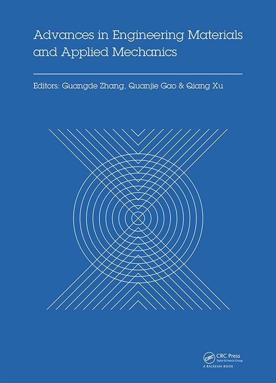 Produktbild: Advances in Engineering Materials and Applied Mechanics