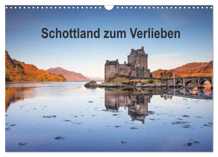 Produktbild: Schottland zum Verlieben (Wandkalender 2026 DIN A3 quer), CALVENDO Monatskalender
