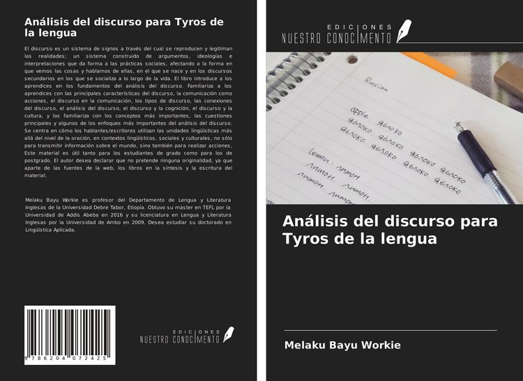 Produktbild: An&aacute;lisis del discurso para Tyros de la lengua