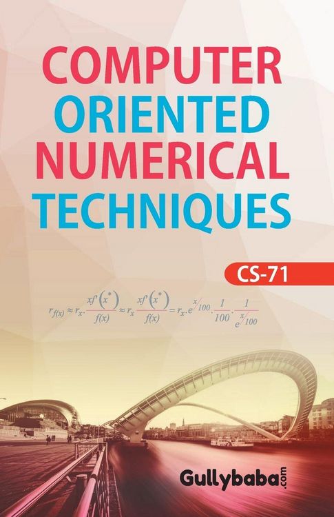 Produktbild: CS-71 Computer-Oriented Numerical Techniques