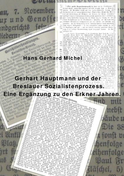 Produktbild: Gerhart Hauptmann und der Breslauer Sozialistenprozess