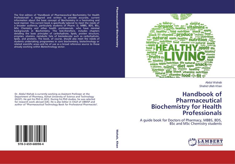 Produktbild: Handbook of Pharmaceutical Biochemistry for Health Professionals