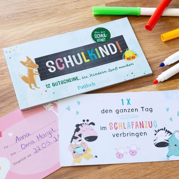 Produktbild: Schulkind! 12 Gutscheine, die Kindern Spa&szlig; machen