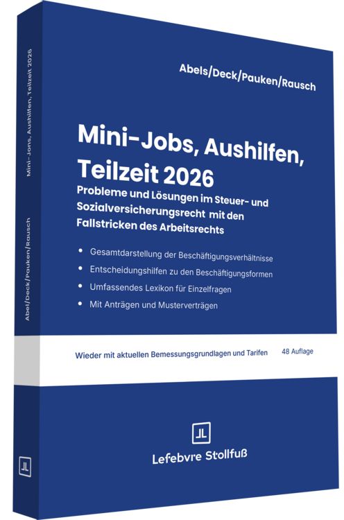 Produktbild: Mini-Jobs, Aushilfen, Teilzeit - online