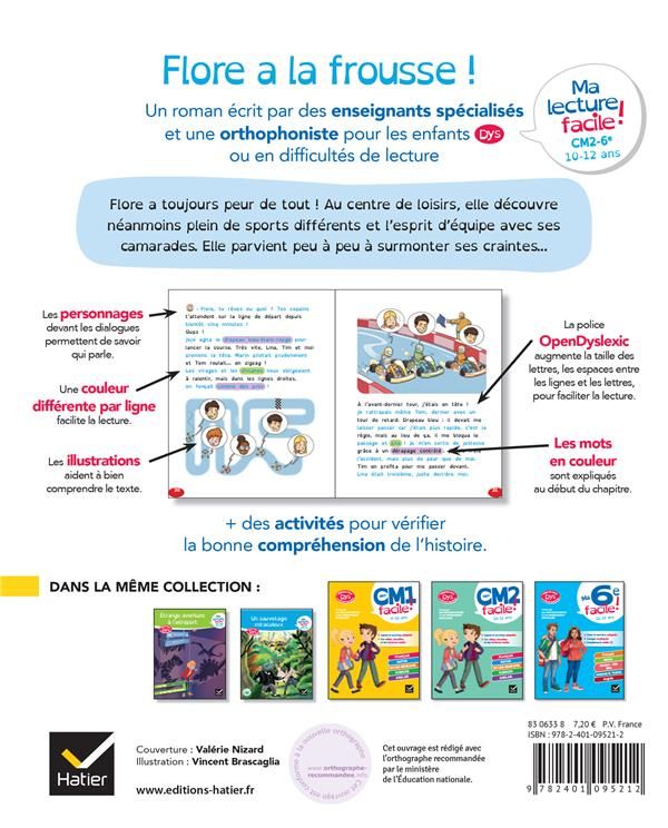 Produktbild: Flore a la frousse ! : ma lecture facile ! CM2-6e
