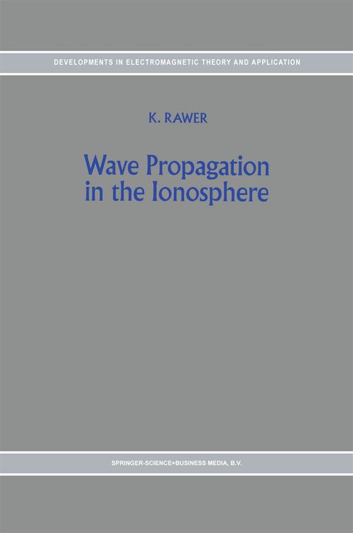 Produktbild: Wave Propagation in the Ionosphere