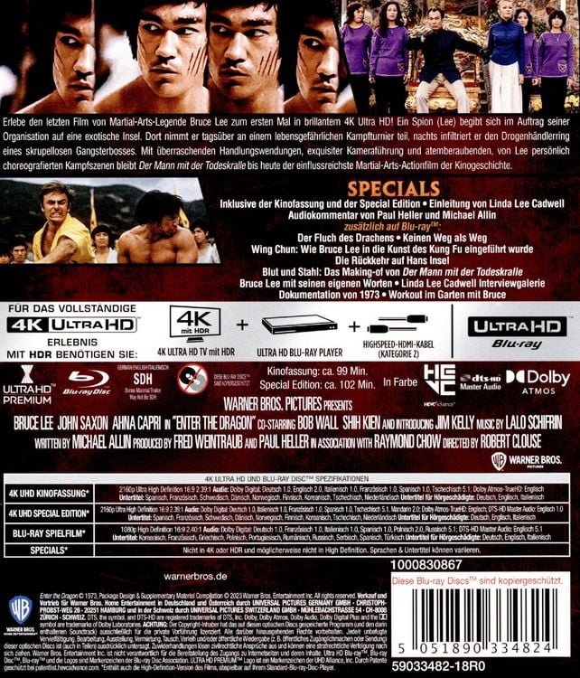 Produktbild: Der Mann mit der Todeskralle - Kinofassung und Special Edition (+ Blu-ray)