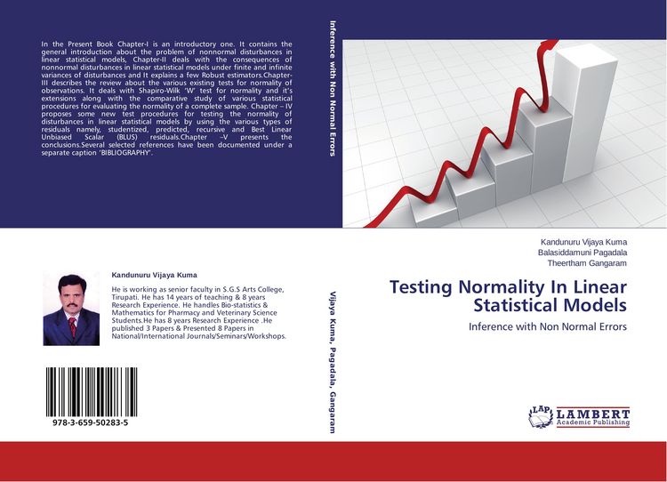 Produktbild: Testing Normality In Linear Statistical Models