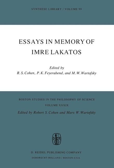 Produktbild: Essays in Memory of Imre Lakatos