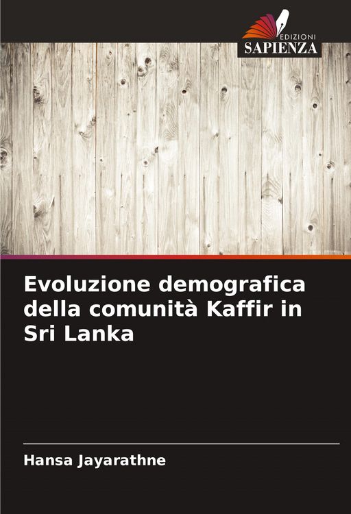 Produktbild: Evoluzione demografica della comunit&agrave; Kaffir in Sri Lanka