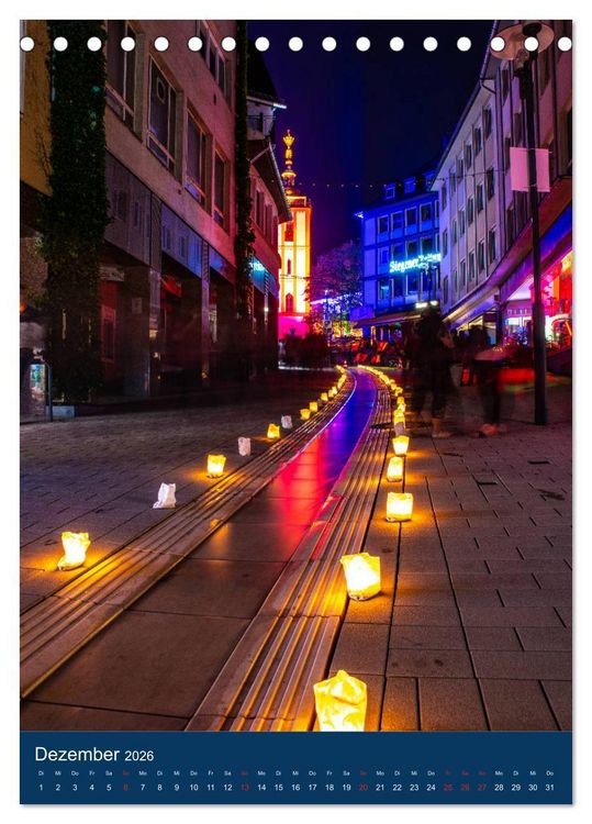 Produktbild: Siegener Stadtansichten (Tischkalender 2026 DIN A5 hoch), CALVENDO Monatskalender