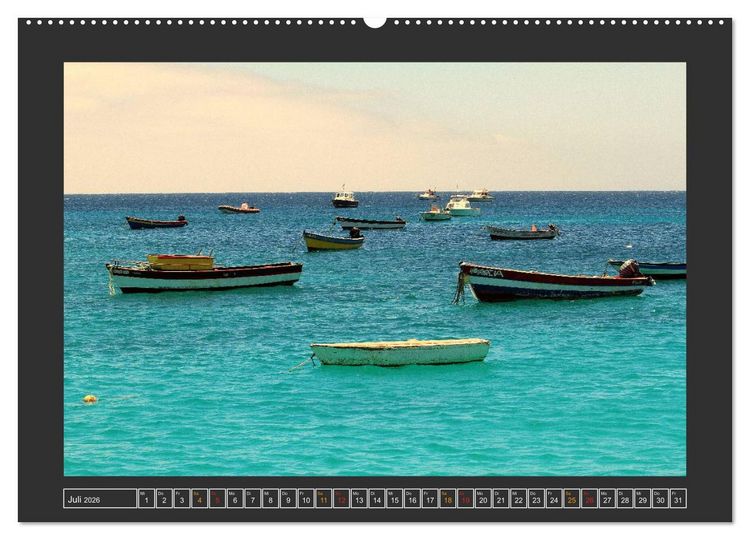 Produktbild: Kap Verde- Insel Sal (hochwertiger Premium Wandkalender 2026 DIN A2 quer), Kunstdruck in Hochglanz