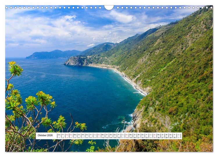 Produktbild: Cinque Terre Sentiero Azzurro (Wandkalender 2026 DIN A3 quer), CALVENDO Monatskalender