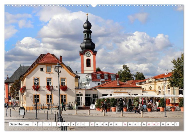 Produktbild: Sommer in Schwetzingen von Karin Vahlberg Ruf und Petrus Bodenstaff (Wandkalender 2026 DIN A2 quer), CALVENDO Monatskalender