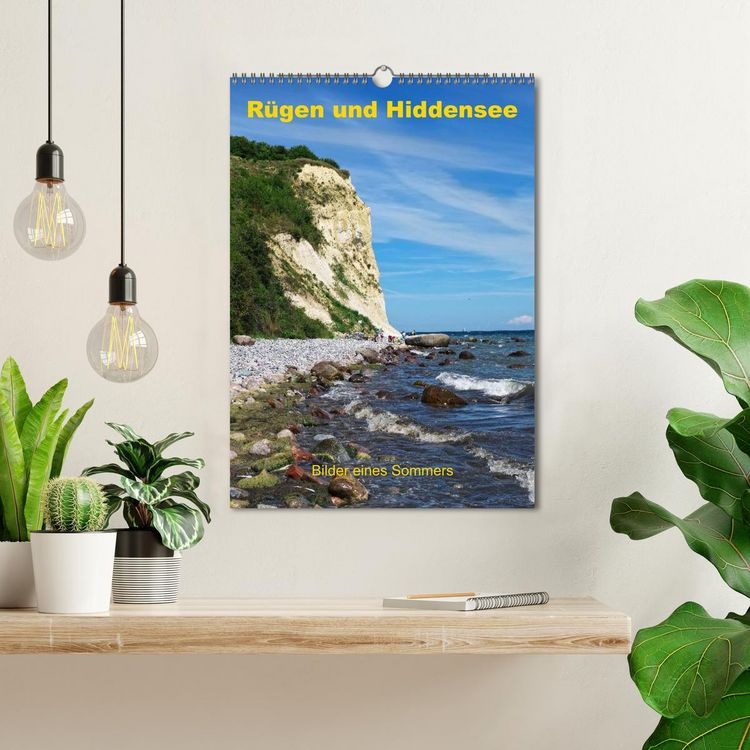 Produktbild: R&uuml;gen und Hiddensee - Bilder eines Sommers / Planer (Wandkalender 2026 DIN A3 hoch), CALVENDO Monatskalender