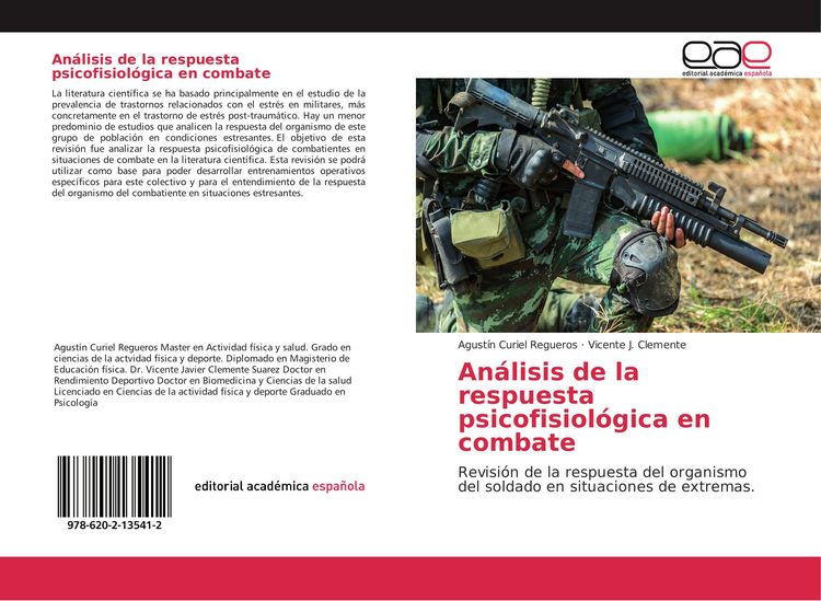 Produktbild: An&aacute;lisis de la respuesta psicofisiol&oacute;gica en combate