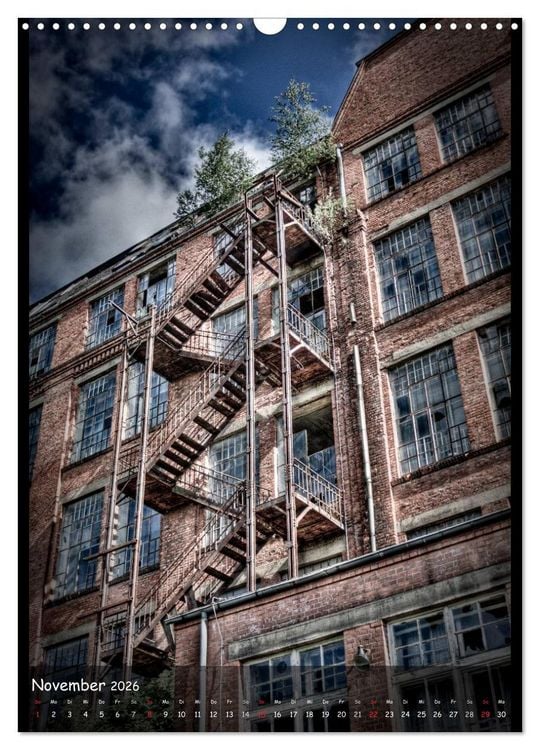 Produktbild: Lost Places II, Vergessene Orte (Wandkalender 2026 DIN A3 hoch), CALVENDO Monatskalender