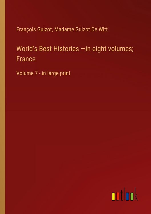 Produktbild: World's Best Histories -in eight volumes; France