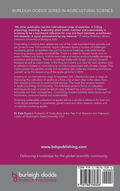 Produktbild: Achieving sustainable cultivation of apples