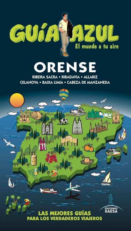 Produktbild: Orense : gu&iacute;a azul