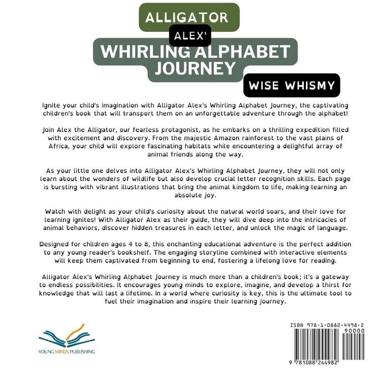 Produktbild: Alligator Alex's Whirling Alphabet Journey