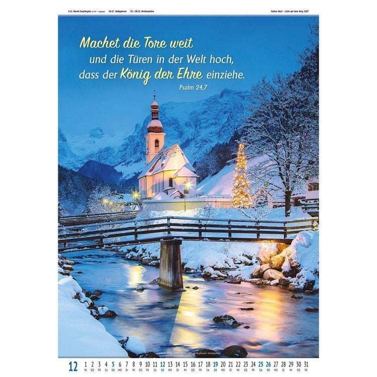 Produktbild: Gottes Wort - Licht auf dem Weg 2027