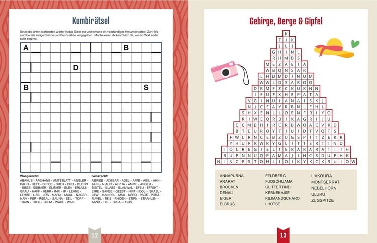 Produktbild: Sommer, Reise, R&auml;tselzeit - Das dicke R&auml;tselbuch