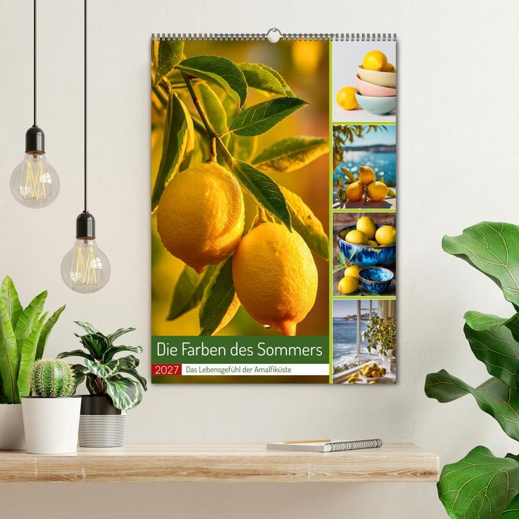 Produktbild: Die Farben des Sommers (Wandkalender 2027 DIN A2 hoch), CALVENDO Monatskalender