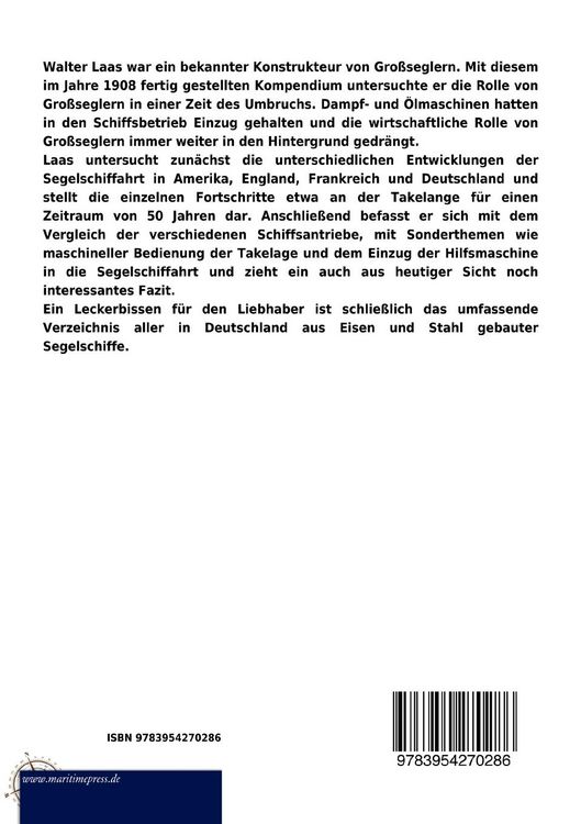Produktbild: Die grossen Segelschiffe.