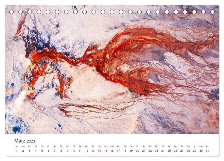 Produktbild: Yellowstone - Wie von einem anderen Stern. (Tischkalender 2026 DIN A5 quer), CALVENDO Monatskalender