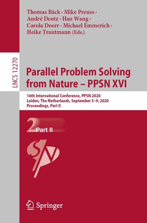 Produktbild: Parallel Problem Solving from Nature - PPSN XVI