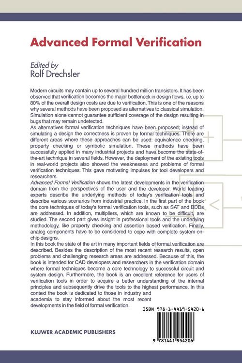 Produktbild: Advanced Formal Verification