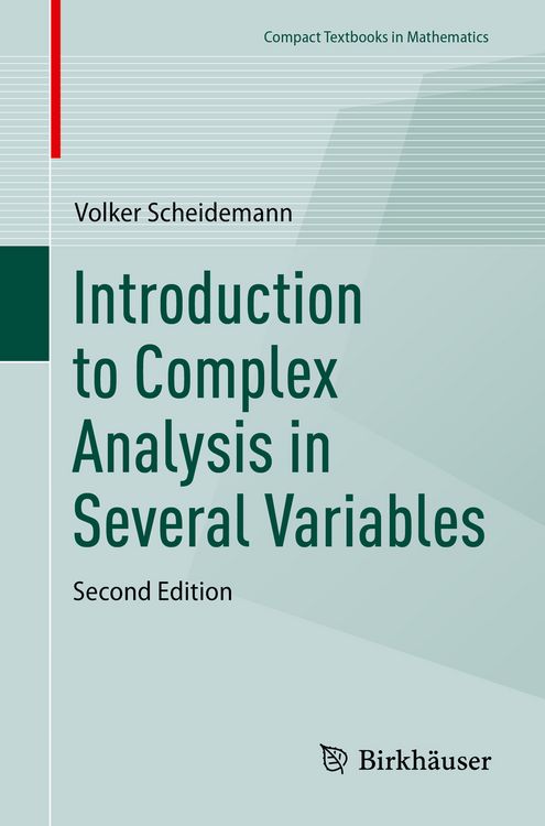 Produktbild: Introduction to Complex Analysis in Several Variables