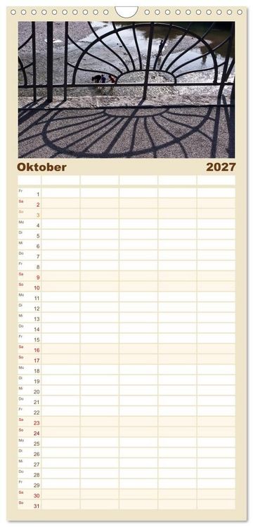 Produktbild: Familienplaner 2027 - M&uuml;nchen - Die Sch&ouml;ne mit 5 Spalten (Wandkalender, 21 x 45 cm) CALVENDO