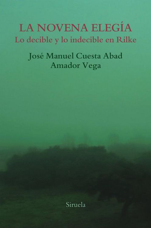 Produktbild: La novena eleg&iacute;a : lo decible y lo indecible en Rilke