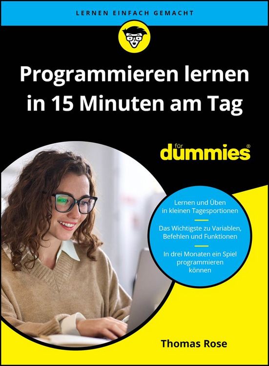 Produktbild: Programmieren lernen in 15 Minuten am Tag f&uuml;r Dummies