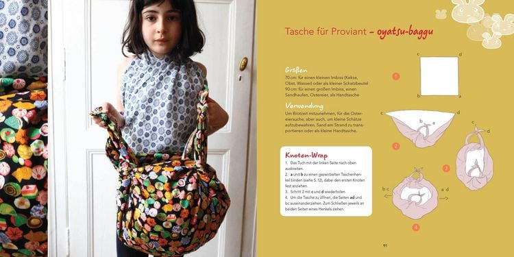 Ein Tuch 43 Taschen Einfach