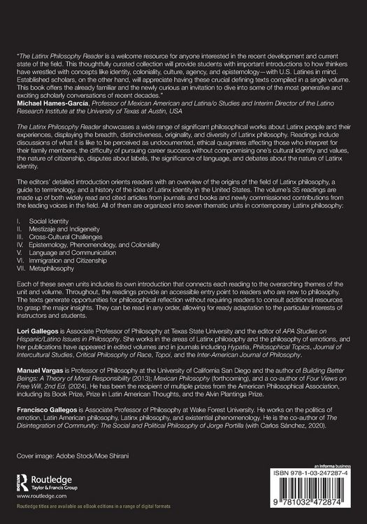 Produktbild: The Latinx Philosophy Reader