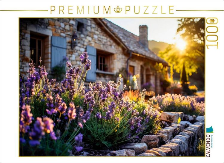 Produktbild: CALVENDO Puzzle Provence | 1000 Teile Lege-Gr&ouml;&szlig;e 64x48cm Foto-Puzzle f&uuml;r gl&uuml;ckliche Stunden