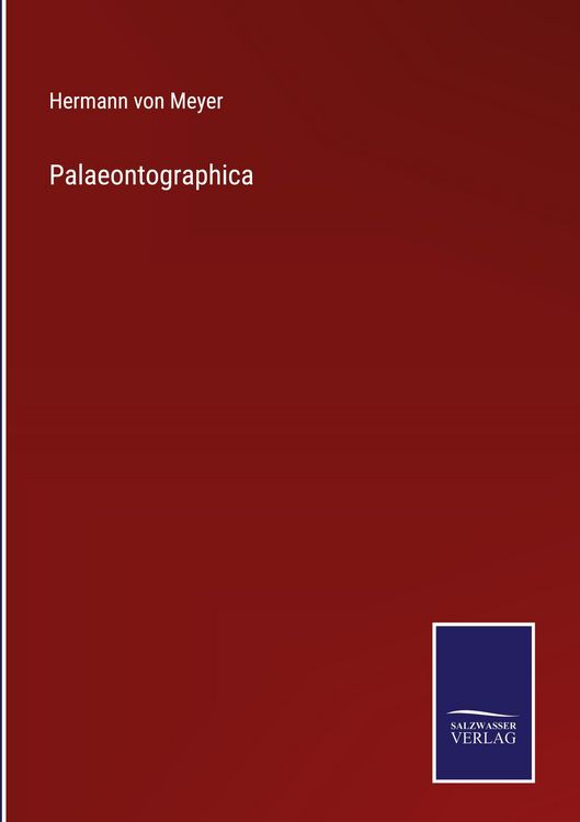 Produktbild: Palaeontographica