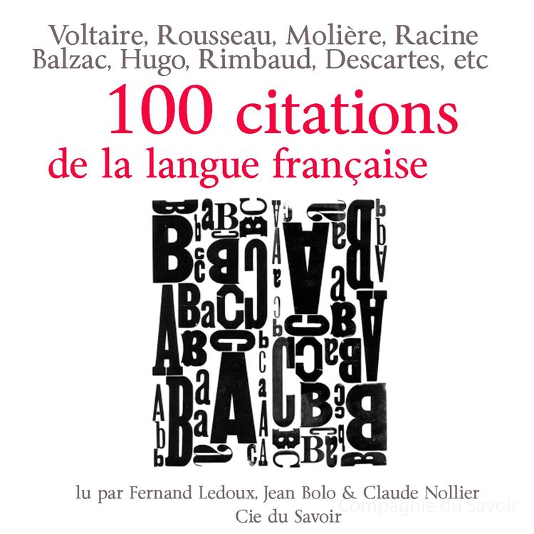 Produktbild: Cent citations de la langue fran&ccedil;aise