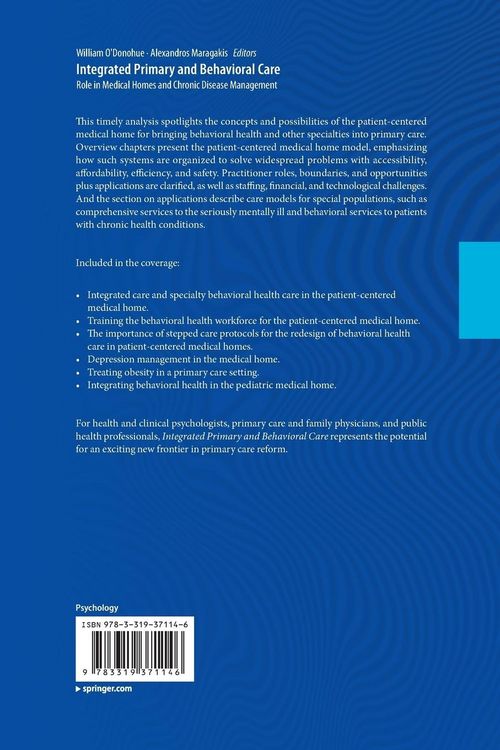 Produktbild: Integrated Primary and Behavioral Care