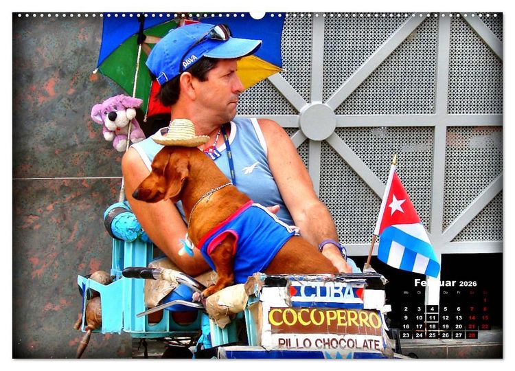 Produktbild: Fahrrad-H&auml;ndler - Handel und Wandel in Havanna (Wandkalender 2026 DIN A2 quer), CALVENDO Monatskalender