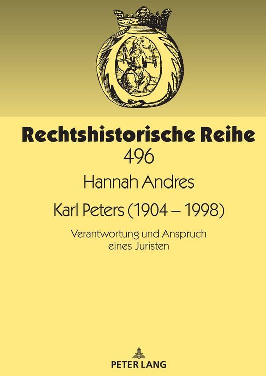Produktbild: Karl Peters (1904 &ndash; 1998)
