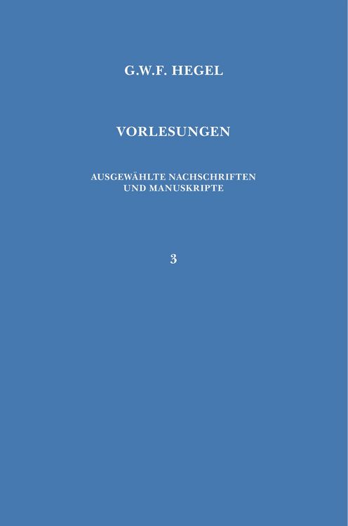 Produktbild: Vorlesungen &uuml;ber die Philosophie der Religion. Teil 1